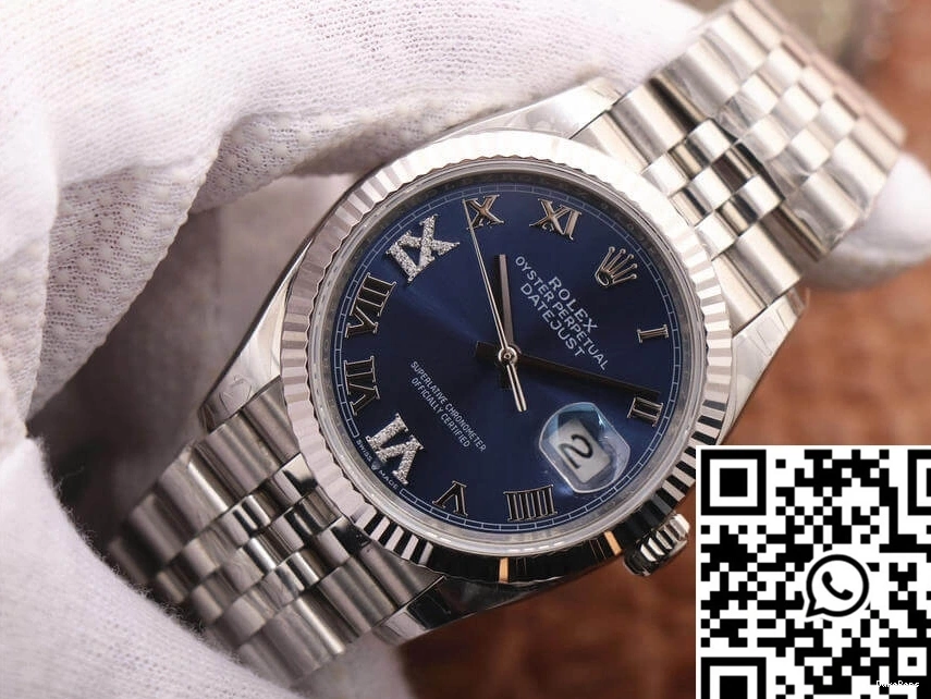 Datejust Factory Blue EW 126234 Dial Rolex 0307